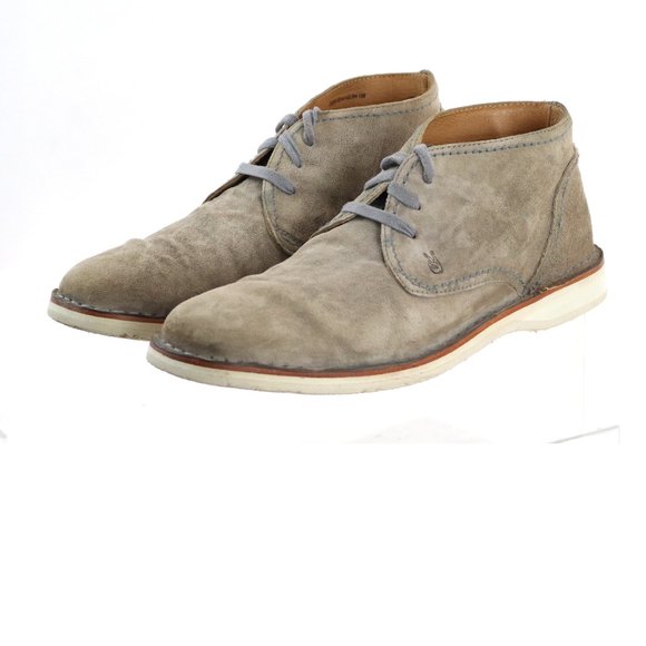 John Varvatos Men\'s Desert Boots Size 10 Suede Tan main image 7